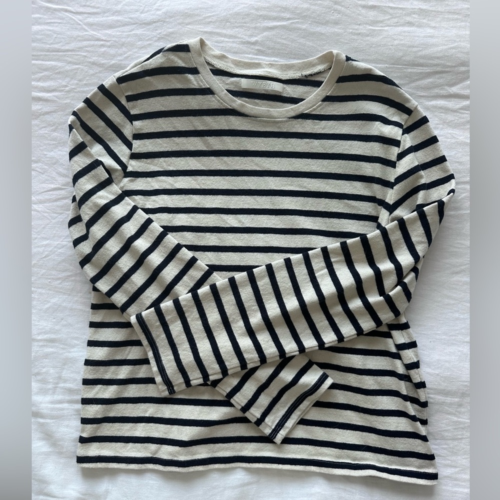 Wyeth striped longsleeve top - Size Large
